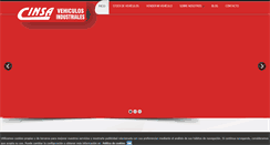 Desktop Screenshot of cinsavehiculosindustriales.com