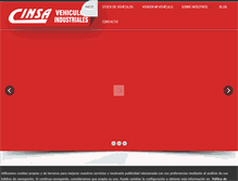 Tablet Screenshot of cinsavehiculosindustriales.com